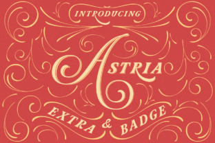 Astria: A Handwritten Font with Vintage Soul and Modern Confidence