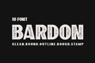 Bardon Family: A Distinctive Display Font for Timeless Visual Impact