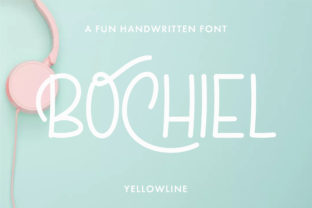 Bochiel: A Light, Casual Display Font with Strategic Design Value