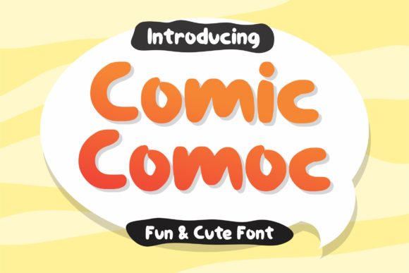 Comiccomoc: The Playful Display Font That Turns Everyday Designs Into Joyful Moments