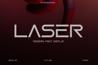 Laser Font: Where Bold Design Meets Futuristic Edge