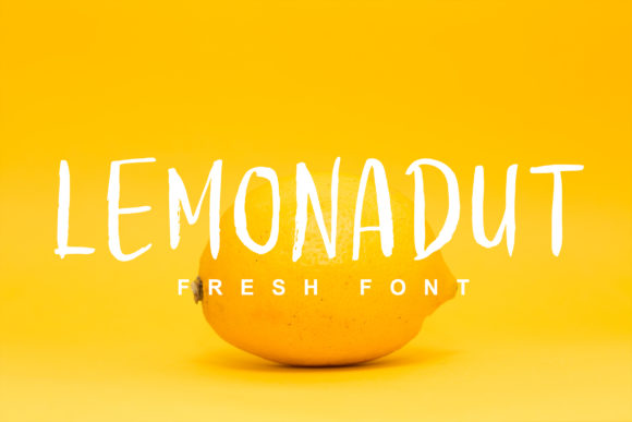 Lemonadut: A Light, Lovable Font for Fresh Design