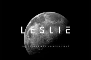 Leslie: A Modern Display Font with Futuristic Clarity