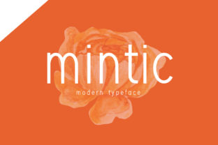 Mintic: Where Organic Typography Meets Modern Design Clarity