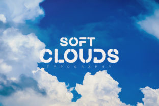 Soft Clouds: A Light, Playful Display Font