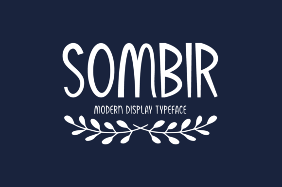 Sombir: A Display Font That Feels Human in a Digital World
