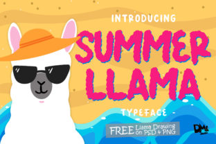 Summer Llama: The Soft, Curly Font That Makes Every Design Feel Like a Warm Hug